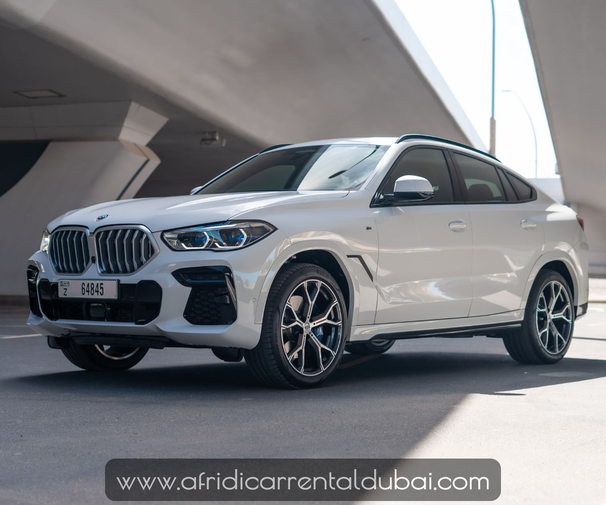 BMW X6 white 2023