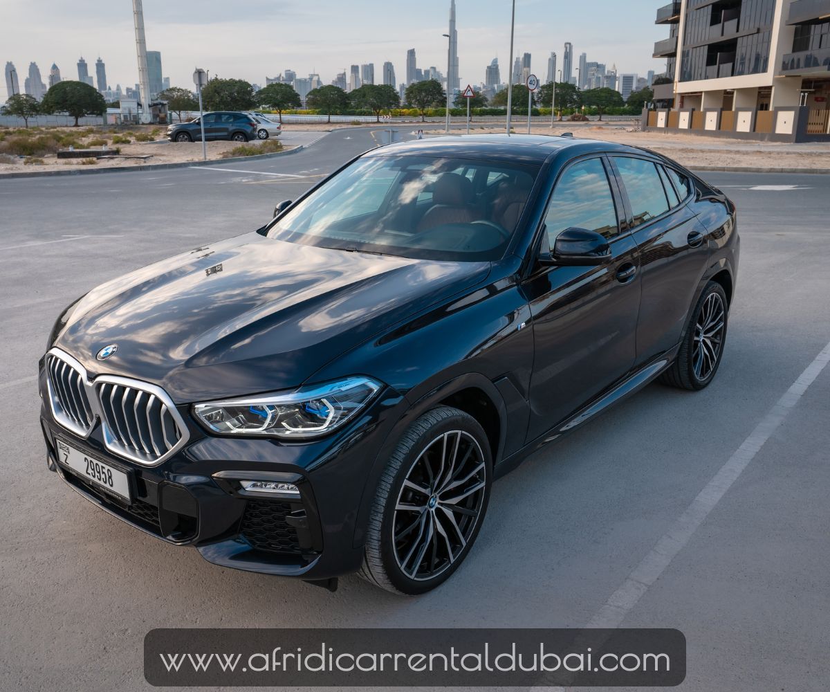 BMW X6 black 2022