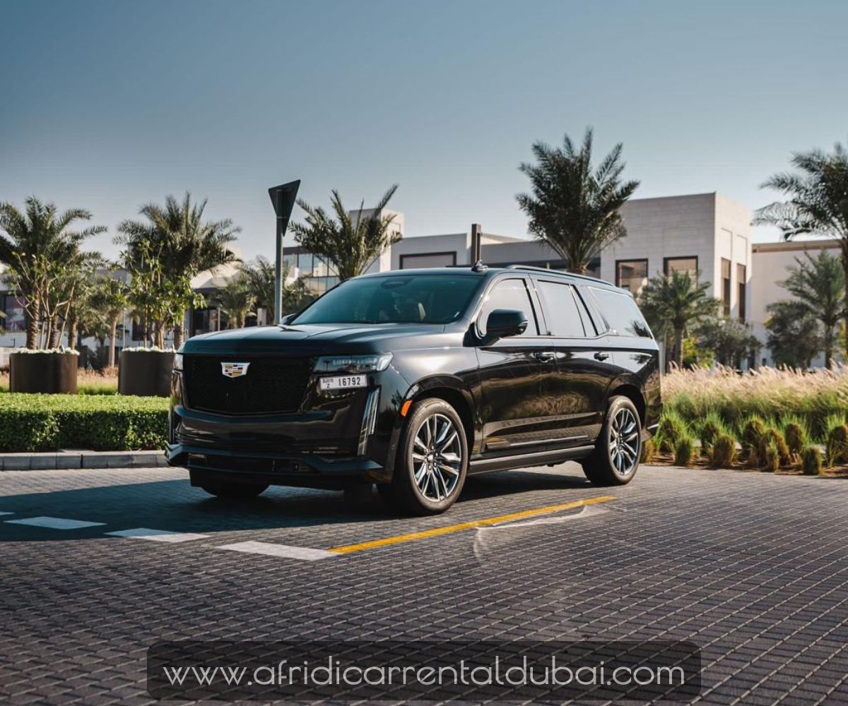 Cadilac Escalade black 2022