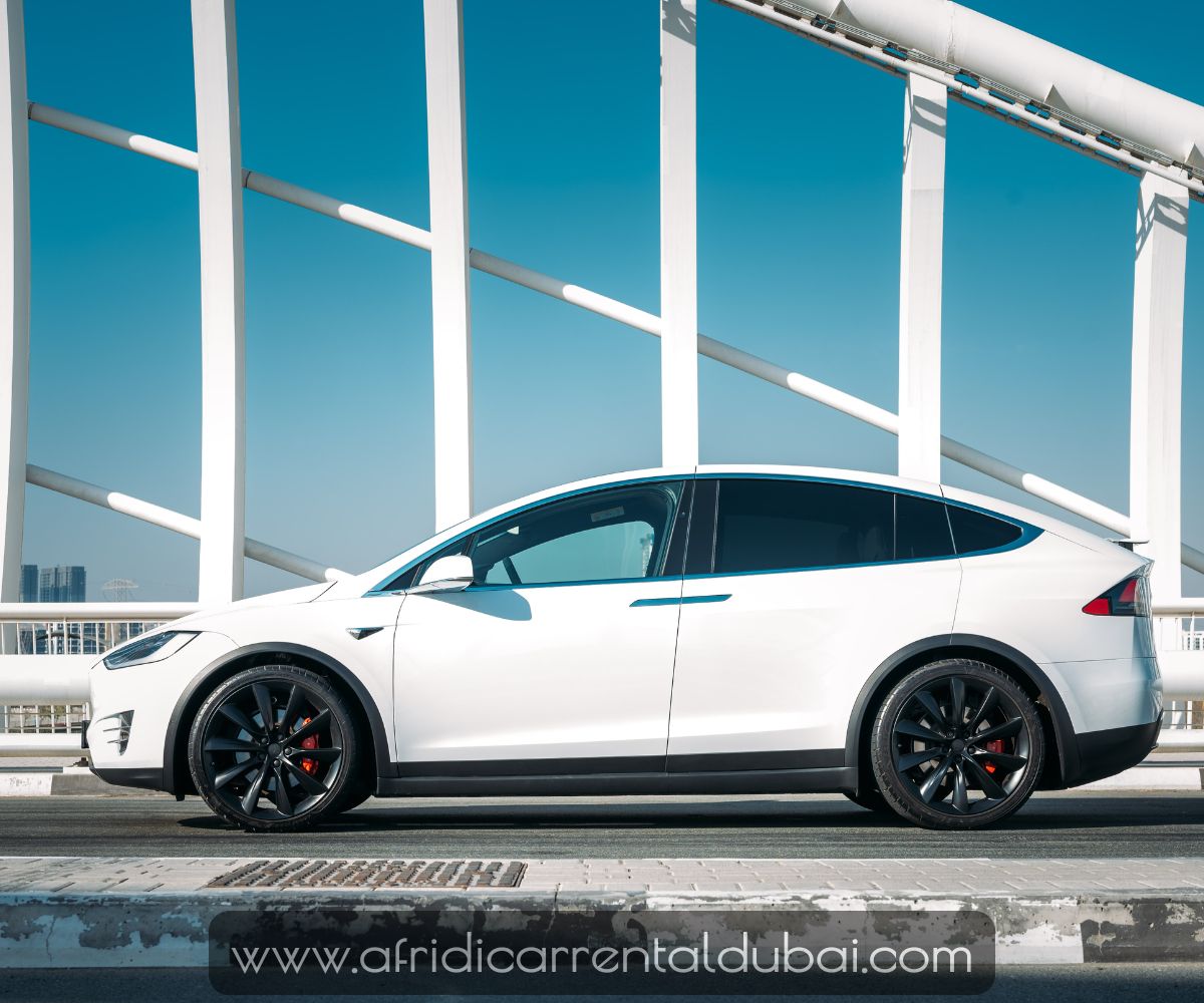 Tesla X white 2023