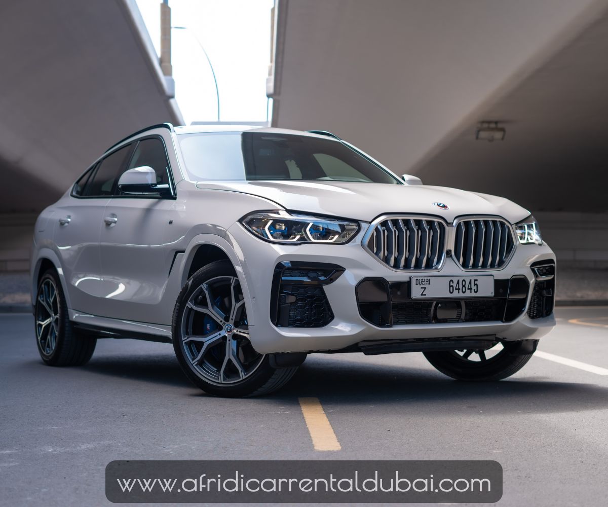 BMW X6 white 2023