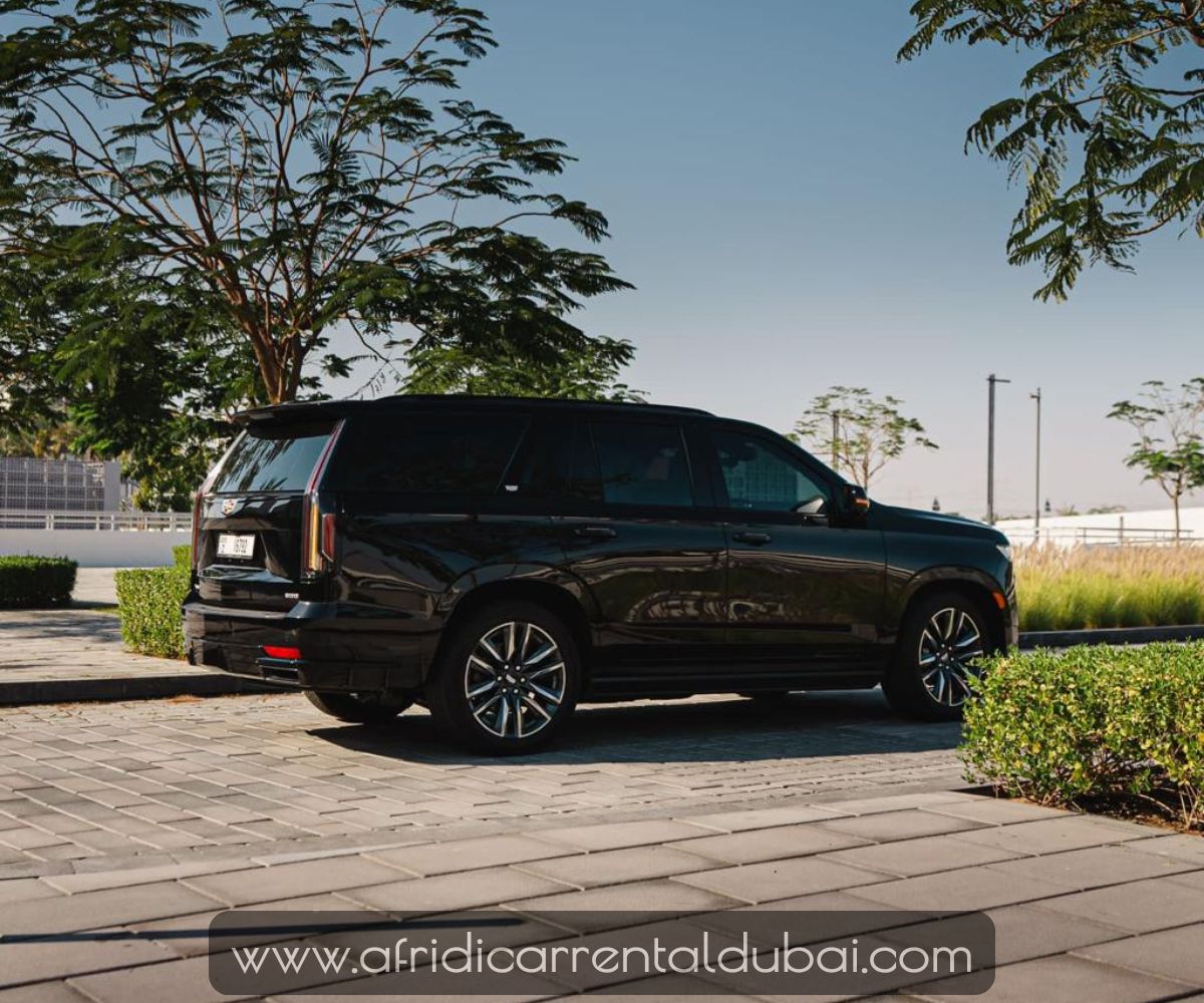 Cadilac Escalade black 2022